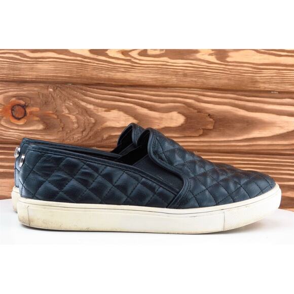 Steve Madden Women Size 7.5‎ M Black Fashion Sneakers Synthetic - Picture 4 of 9